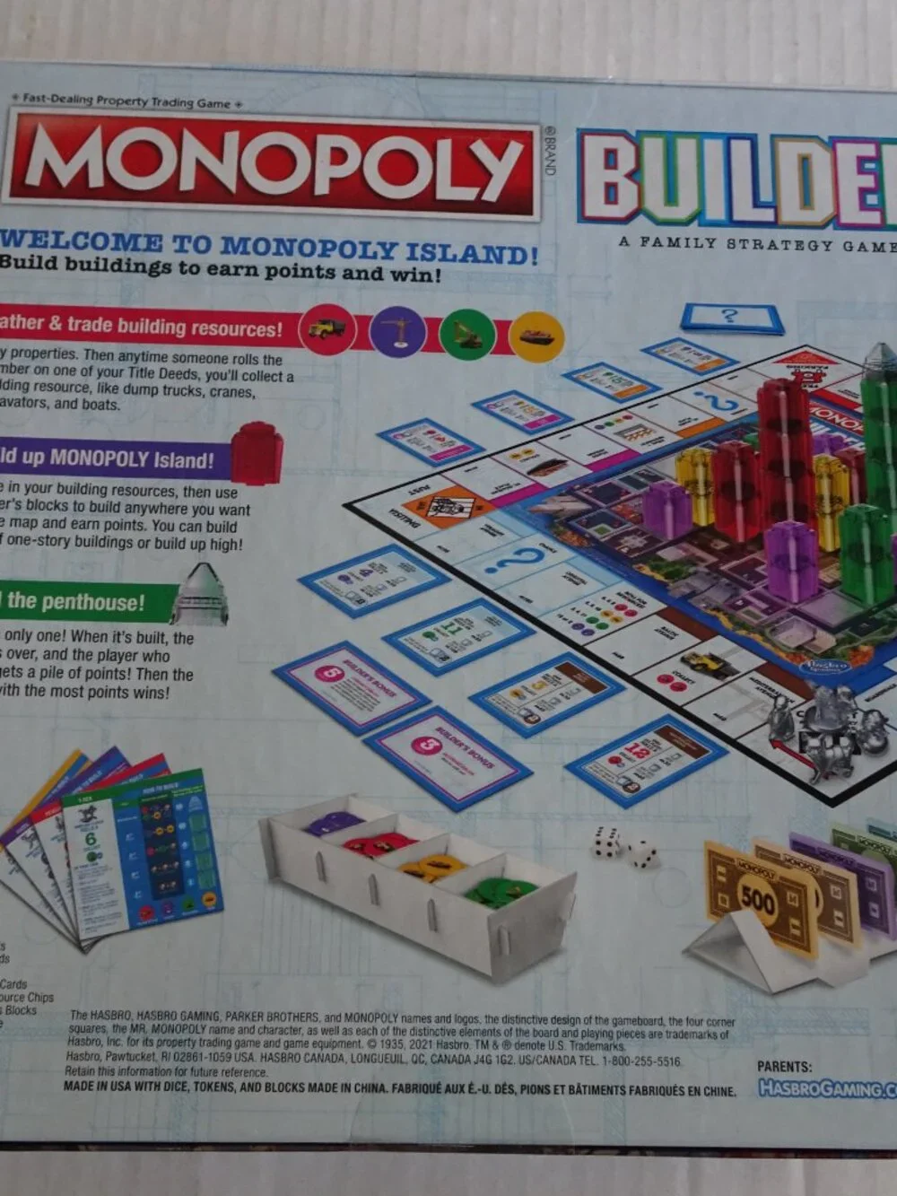 Hasbro monopoly builder